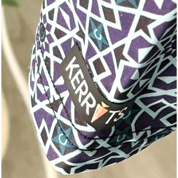 Kerrits Outdoor fleece sports athletic top in blue and purple - Size Small - Picture 13 of 15